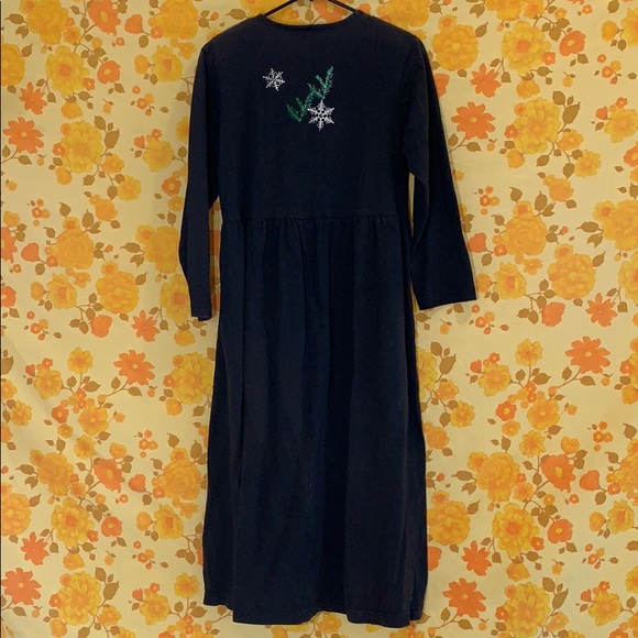 Cute Vintage Glitter Cat 90s Dress - Picture 5 of 8